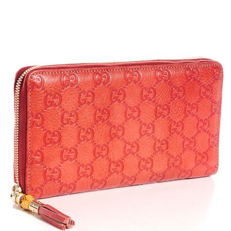 gucci wallet zip|gucci guccissima wallet.